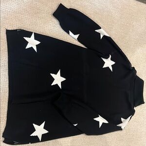 VICI Black Star Pattern Sweater dress